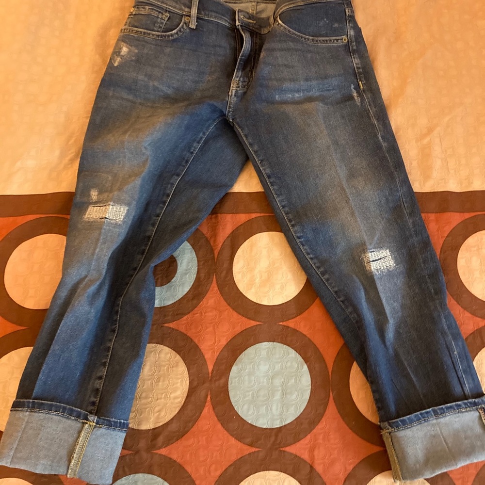 Eddie Bauer Boyfriend Crop Jeans! Size 6